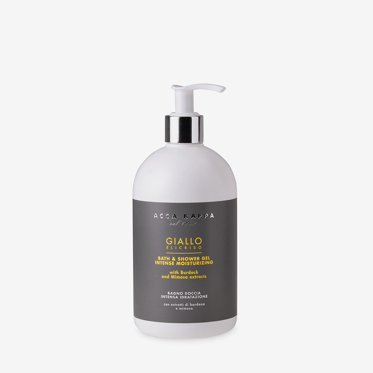Acca Kappa Giallo Elicriso Shower Gel, 500 Ml, Black, Standard