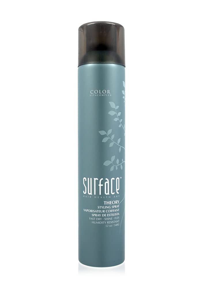 Surface Hair Theory Styling Spray, Fast Dry And Flexible Finishing With Medium Hold