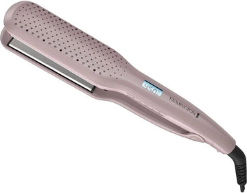 Remington Wet2Straight Hair Straightener / Flat Iron, 450°F Salon High Heat, 1 3/4" Inch Plates, Mauve