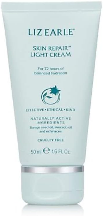 Liz Earle Skin Repair Light Cream Tube 50Ml
