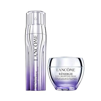 Lancôme Rénergie H.C.F. Triple Serum & H.P.N. 300-Peptide Face Cream Duo - Helps Visibly Reduce Lower Face Sagging, Wrinkles, & Dark Spots