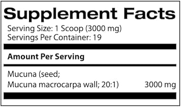 Samsara Herbs Mucuna Pruriens (2oz/57g) - Powder Extract from Velvet Beans : Health & Household