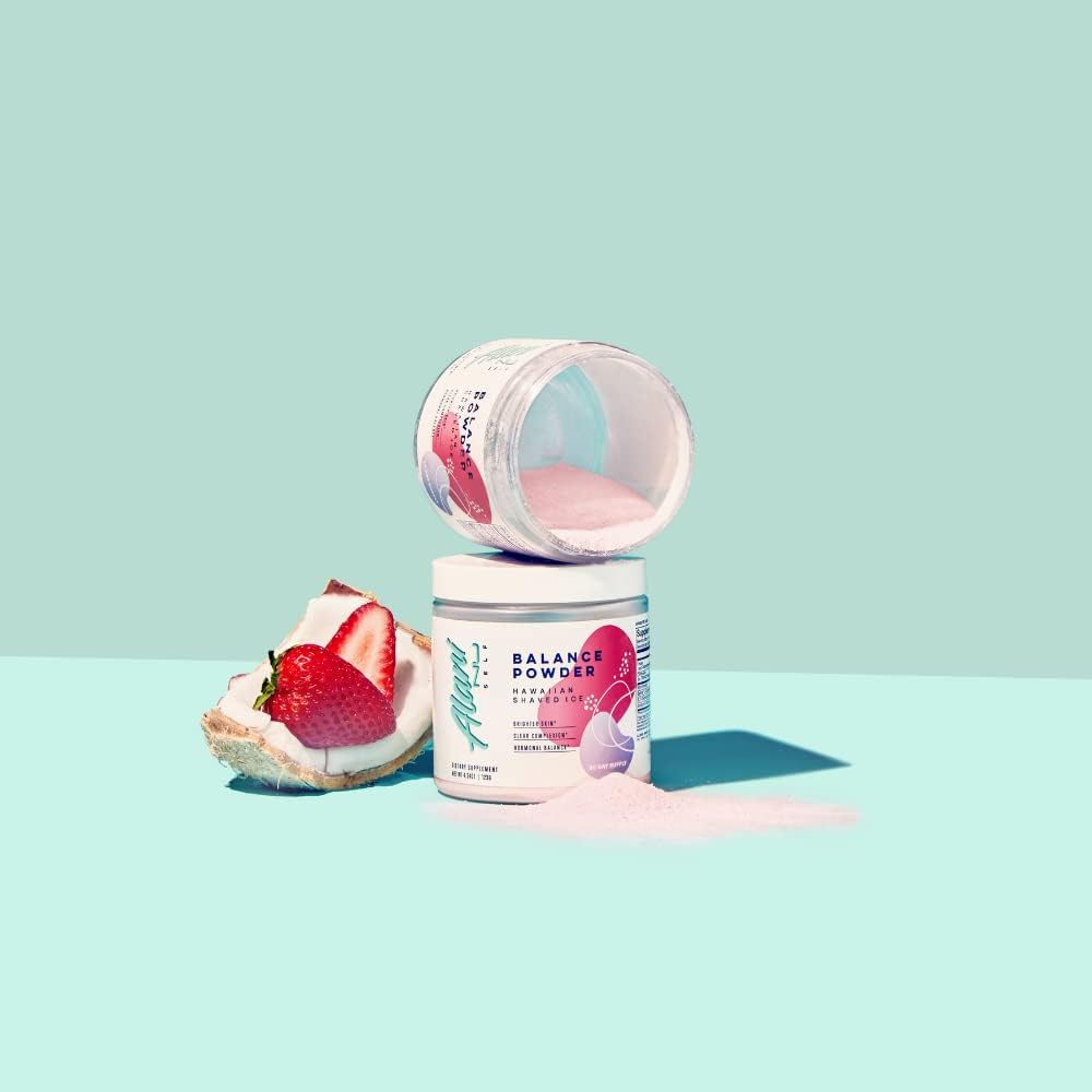 Alani Nu Balance Powder Hawaiian Shaved Ice | Supplement For Women | Hormonal Support | Weight Management And Clear Complexion | Gluten Free | Vegan | Sugar Free | 30 Servings : Health & Household