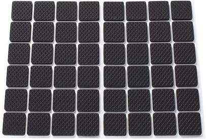 VALUEVIBES Non-Slip Furniture Pads – Set of 48 Round 1 Inch Adhesive Grippers for Sofa, Chair, Table | Anti-Skid Pads for Furniture | Prevents Sliding on Hardwood, Tile & Wood Floors