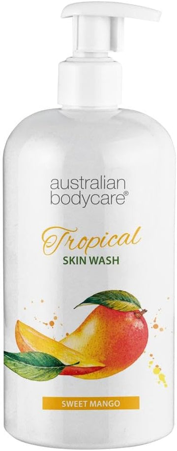 Australian Bodycare Skin Wash Professional 500 Ml | Tea Tree Oil + Mango Body Wash For The Skin | Relieves Spots And Pimples, Acne, Body Odor & Smelly Feet | Effective After Shaving And Waxing