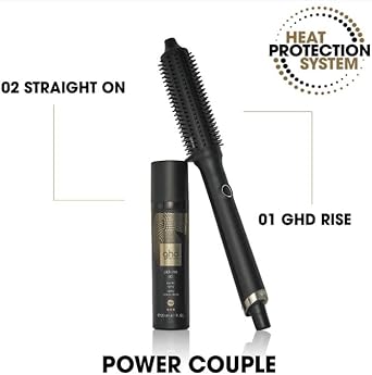 ghd Rise Volumising Hot Brush - 2X More Volume - For All Hair Types (UK Plug) : Amazon.co.uk