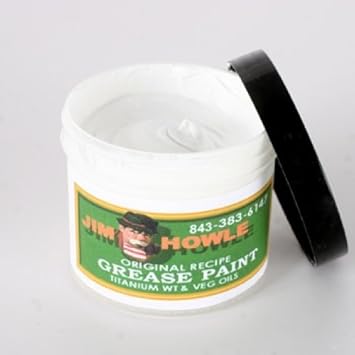 Jim Howle Clown White Makeup (6 Oz) : Beauty & Personal Care