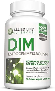 Dim Supplement, 300 Mg Diindolylmethane Plus Broccoli Seeds Extract Pills, Vegan Non-Gmo, 60 Capsules