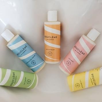 Bouclème Travel Kit Curls - Ultimate Haircare Travel Set to Protect and Nourish Curls - Cleanser, Conditioner & Curl Defining Gel - Vegan, Naturally Derived Ingredients, Cruelty Free, 300ml : Amazon.co.uk: Beauty