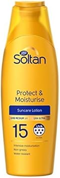 Soltan Protect & Moisturise Lotion Spf15 400Ml