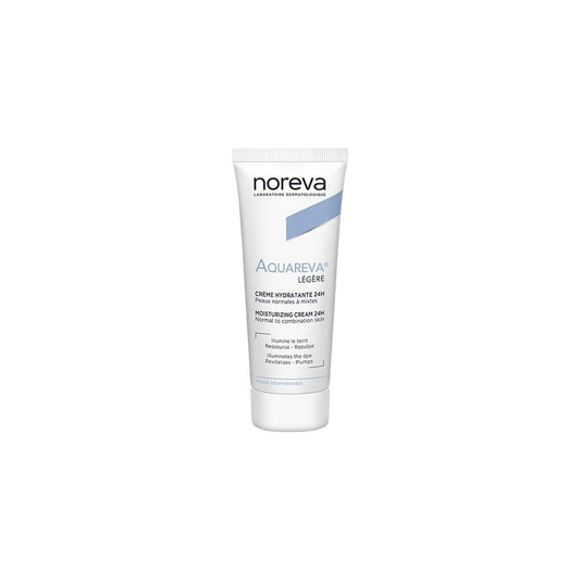 Noreva Led Aquareva Créme Hydratante 24H Texture Légère (40 Ml) : Beauty & Personal Care