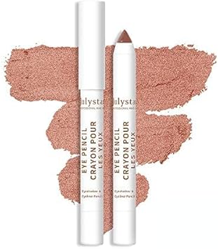 Julystar Color Makeup Polarized Monochrome Eye Shadow Stick Beauty Makeup Matte Shimmer Eye Shadow Cosmetics (B08#)