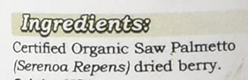 Saw Palmetto Alcohol-Free Liquid Extract, Organic Saw Palmetto (Serenoa Repens) Dried Berry Glycerite 2 oz : Health & Household