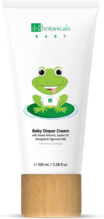 Dr Botanicals Jojoba & Sweet Almond Oil Baby Diaper Cream White