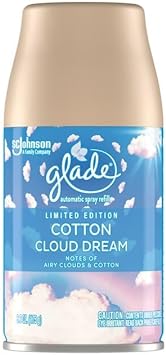 Glade Auto Spray Refills (Cotton Cloud Dream), 6.20 Ounce (Pack of 1)