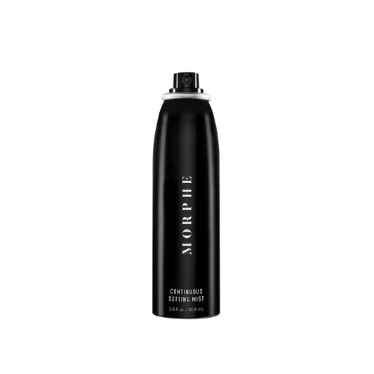 Morphe Continuous Setting Mist - Micro-Fine Makeup Setting Spray With A Natural Radiant Finish - Helps Makeup Resist Caking Or Fading & Increases Wear Of Foundation (2.8 Fl Oz)