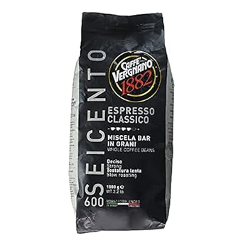 Caffe Vergnano Espresso Classico 600 Whole Beans, 2.2 Pound