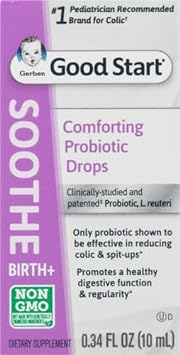 Gerber Good Start, Baby Probiotic Drops, Soothe, 0.34 Ounce