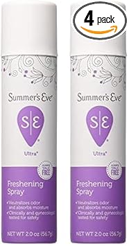 Summer'S Eve Feminine Deodorant Spray, Ultra Extra Strength, 2 Count (Pack Of 2)