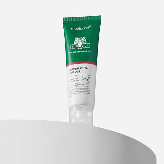 Medicube Super Cica Cream - Creates A Protective Barrier That Locks In Moisture And Keeps Irritants Out Without Greasiness - Vegan Korean Skincare (1.69Fl.Oz.)