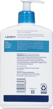 Lubriderm Daily Moisture Hydrating Body And Hand Lotion, Non-Greasy, 16 Fl Oz, Package May Vary