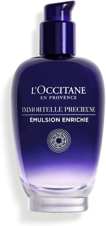 L'Occitane Immortelle Precious Emulsion 75Ml | 8 Hour Hydration | Vegan & 99% Readily Biodegradable | Natural Alternative To Retinol | Luxury & Clean Beauty Skincare For All Skin Types
