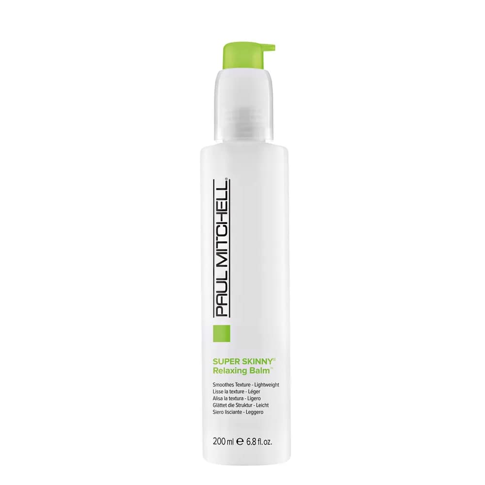 Paul Mitchell Super Skinny Relaxing Balm, Lightweight Formula, Smoothes Texture, For Frizzy Hair, 6.8 Fl Oz