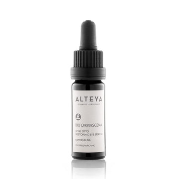 Alteya Organics Eye Serum Usda Certified Organic Skin Care 0.34 Fl Oz/10 Ml Bio Damascena Award-Winning Eye Treatment With Organic Bulgarian Rose Oil Rejuvenating, Revitalizing And Clarifying