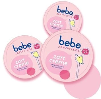 Bebe Zartcreme Baby Cream travelsize 50ml (Pack of 3) : Baby