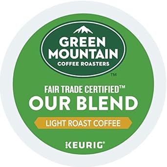 Green Mountain Coffee Roasters Our Blend Keurig Single-Serve K-Cup Pods, Light Roast Coffee, 96 Count (4 Packs of 24)