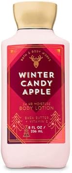 Bath And Body Works Winter Candy Apple Shower Gel, Body Lotion, Fine Fragrance Mist Daily Trio Gift Set 2018