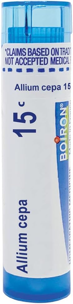 Boiron Allium Cepa 15C For Runny Nose With Clear Discharge - 80 Pellets