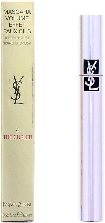 Yves Saint Laurent The Curler Silver Top Coat Mascara 6.6Ml