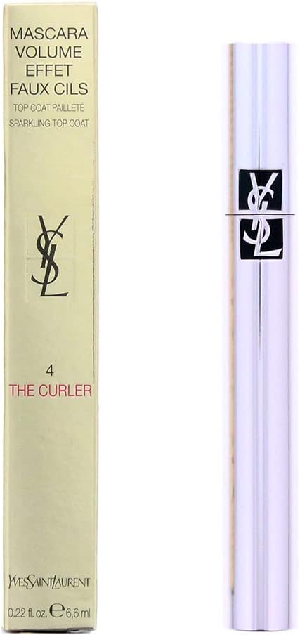 Yves Saint Laurent The Curler Silver Top Coat Mascara 6.6Ml
