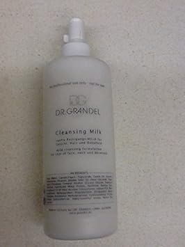 Dr. Grandel Cleansing Milk 400 Ml Pro Size - The Creamy And Mild Cleansing Milk : Beauty & Personal Care