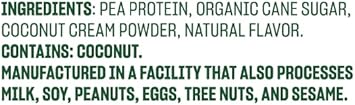 Vega Protein Made Simple Protein Powder, Vanilla - Stevia Free, Vegan, Plant Based, Healthy, Gluten Free, Pea Protein For Women And Men, 2.2 Lbs (Packaging May Vary)