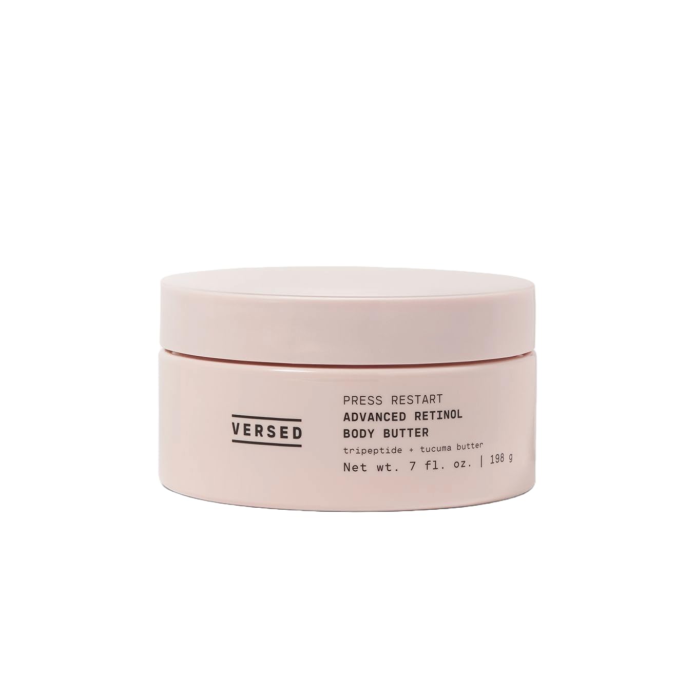 Versed Press Restart Advanced Retinol Body Butter - Encapsulated Retinol Body Lotion & Skin Firming Cream - Infused with a Tripeptide & Vitamin-Rich Butters to Repair and Renew Dry Skin (7 oz)