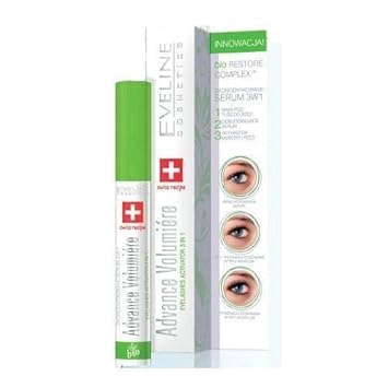 2 X Eveline Eyelash Growth Activator Concentrated Serum 3 In 1 Advance Volumiere