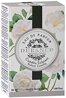 Durance Eau De Parfum For Women 50Ml, Radiant Camellia Scent, Women'S Luxury Fragrance - Natural & Safe, Long Lasting