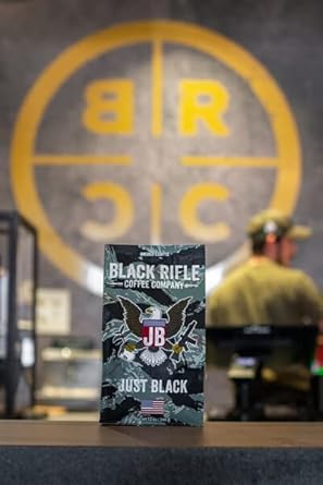 Black Rifle Coffee Company Just Black, Medium Roast Whole Coffee Beans, 12 OZ Bag : Grocery & Gourmet Food