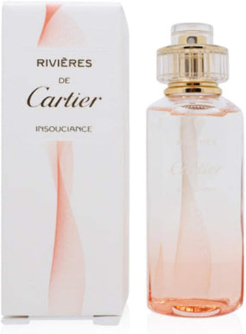 Cartier Rivieres De Cartier Insouciance For Women 3.4 Oz Edt Spray (Refillable)