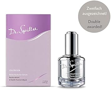 Dr. Spiller Celltresor Penta Hyaluronic Serum | Moisturising | Highly Concentrated Hyaluronic Acid | Relax & Repair Oligopeptides For Relaxed Face Muscles | Less Wrinkles And Lines