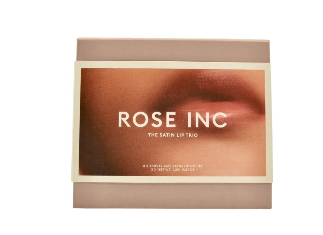 Rose Inc Mini Satin Lipstick Set : Beauty & Personal Care