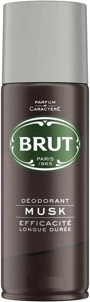 3 X Brut Deodorant Body Spray 200 Ml - Musk