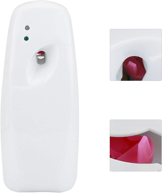 Automatic Air Freshener Spray Dispenser Home Indoor Wall Mounted Automatic Adjustable Air Freshener Fragrance Aerosol Spray Dispenser