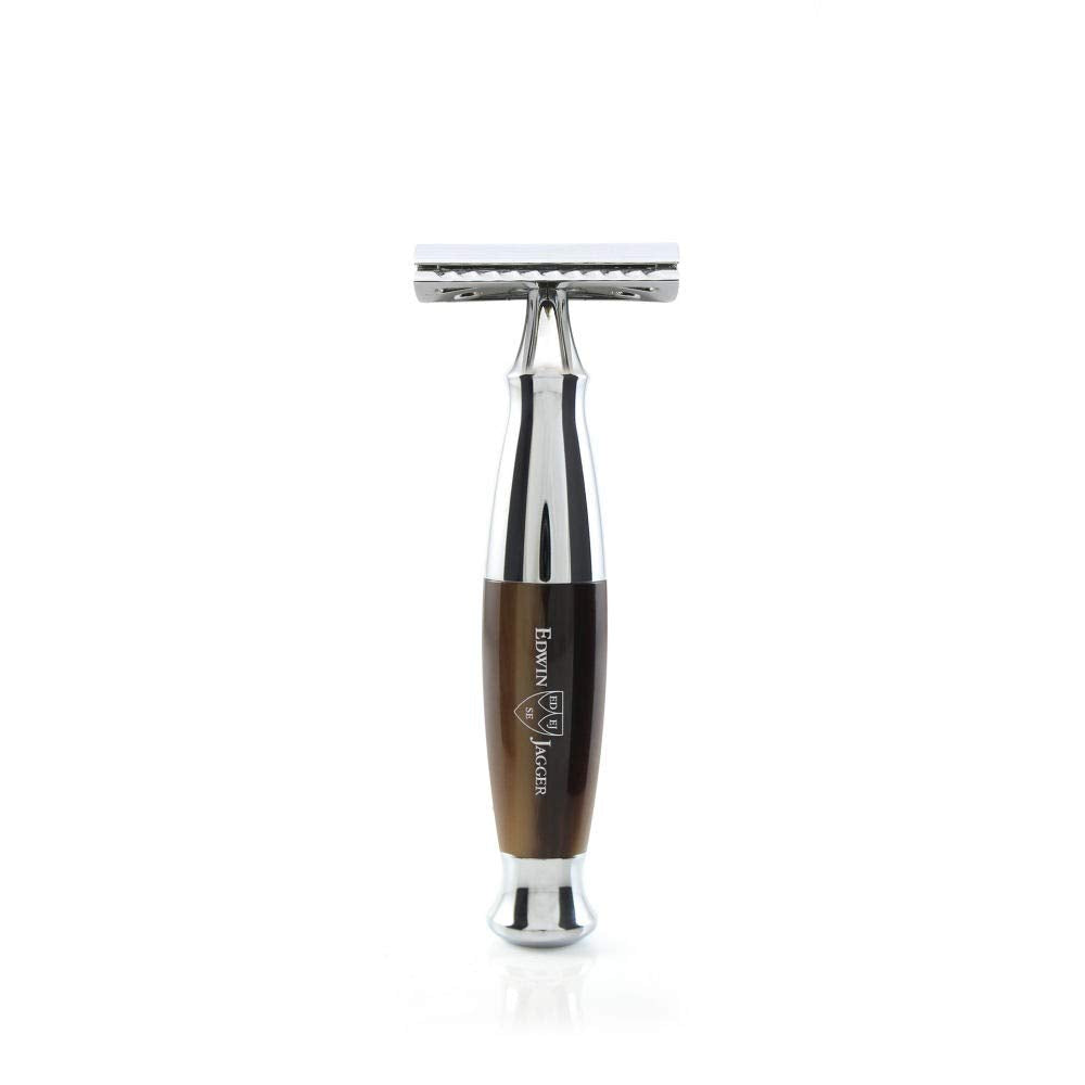 Edwin Jagger Chrome De Safety Razor- Diffusion 36 Series (Light Horn)