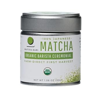Dr. Weil Matcha Kari - Organic Matcha Green Tea Powder - 30 Grams - Japanese Barista Grade