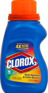 Clorox 2 Stain Remover and Color Brightener, 22 Ounces (Packaging May Vary), 22 Fl Oz (Pack of 1)