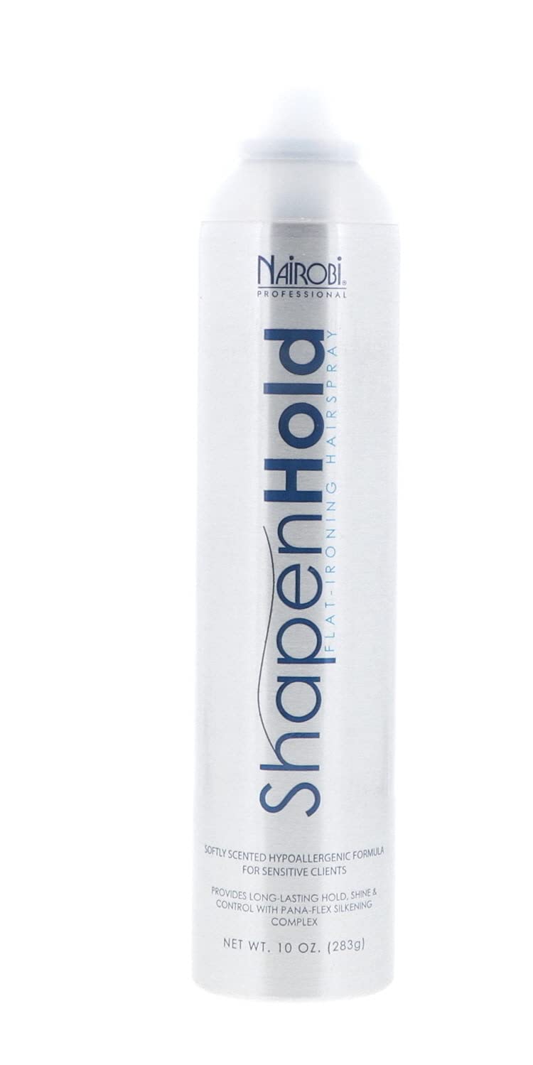 Shape N Hold Flat Iron Hairspray 10 Ozq
