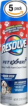 Resolve Pet Expert High Traffic Area, Carpet Foam, 22 Oz (Pack Of 1)